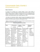 Estructura general de la cronica