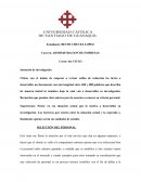 Administracion de empresas. Selección del personal