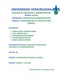 SOLUCIONES TECNOLOGICAS APLICABLES A LAS ORGANIZACIONES