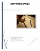 Contratos civiles. Arrendamiento