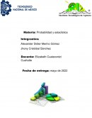 Probabilidad y estadistica
