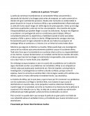 Análisis a la película El Vuelo