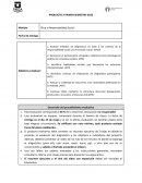 Ética y Responsabilidad Social