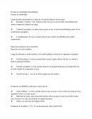 Pruebas de solubilidad (miscibilidad)