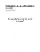 La ingeniería comercial como profesión