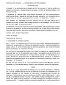 LA DEMOCRACIA ES INSEGURIDAD