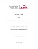 Informe Test de Bender