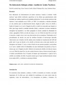 Analisis de Acidos Nucleicos