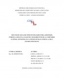 Tesis: "Gases toxicos emitidos por la refineria puerto la cruz"