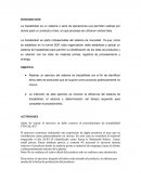 Ejercicio de trazabilidad