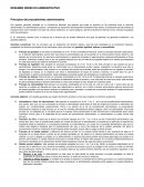 Principios del procedimiento administrativo