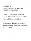 LA ACCIÓN EDUCATIVA COMO PRAXIS INNOVADORA