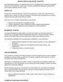 METODOLOGÍA DE ANÁLISIS DEL CONTEXTO