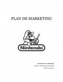 Plan de marketing - Nintendo