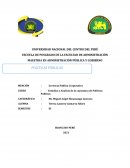 Estudios y Analisis de la coyuntura de Politicas Publicas