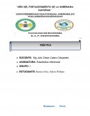 PRÁCTICA DE ESTADISTICA INFERENCIAL