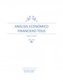 Análisis económico financiero Tous