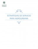 ESTRATEGIAS DE SERVICIO PARA AGROURBANA