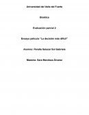 Ensayo película la decisión más difícil