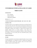 CASO DE ESTUDIO RECAUDACIÓN SRI (2014 – 2015 – 2016 – 2017 – 2018)