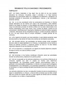 RESUMEN DE TITULO IX SANCIONES Y PROCEDIMIENTOS