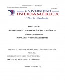 INTRODUCCION A LA PSICOLOGIA