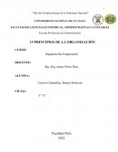 Principios de la Organización
