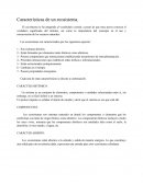 RESUMEN - CARACTERISTICAS DEL ECOSISTEMA Y SALIDAS DE CAMPO