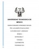 Alta direccion y liderazgo