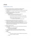 LA ETICA EN LA RELFEXION FILOSIFCA: EL SER HUMANO EN EL ORDEN DEL MUNDO