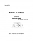 ENSAYO EGRESOS DEL ESTADO MEXICANO