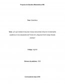 ¿En que medida el escuchar música instrumental influye en el desempeño académico en los estudiantes del Primero IB y Segundo IB del Colegio Nicolás Jiménez?