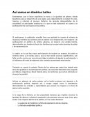 Así va America Latina