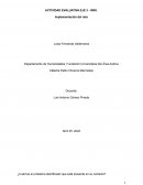 ¿Cuál fue el problema identificado que está presente en su contexto?