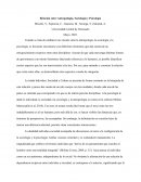 Relación entre Antropología, Sociología y Psicología