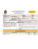 Plan docente. Cuidado del medio ambiente