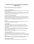 Derechos de primera y segunda generación de la constitución política de China