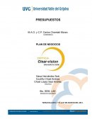 PLAN DE NEGOCIOS OPTICA