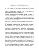 BUSCANDO LA VERDADERA SALIDA