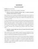 CASO PRÁCTICO “Desarrollo Sostenible”