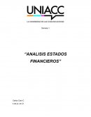 ANALISIS ESTADOS FINANCIEROS UNIACC