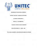 ANALISIS Y DISEÑO DE SOFTWARE