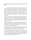 Reporte de lectura “Para una critica de la noción raza”