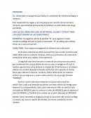 ANALISIS DEL PROBLEMA (USO DE ENTRADAS, SALIDAS Y ESTRUCTURAS UTILIZADA DENTRO DE LAS SUBRUTINAS)