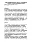Discriminación judicial de las mujeres en los procesos de alimentos: Problemas y posibilidades