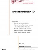 EMprendimiento del catering de bocaditos saludables