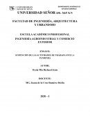 SUSPENCIÓN DE LAS ACTIVIDADES DE TRABAJO ANTE LA PANDEMIA