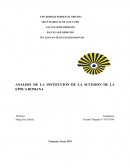 ANALISIS DE LA INSTITUCION DE LA SUCESION DE LA EPOCA ROMANA