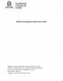 Informe de componentes quimicos de la celula