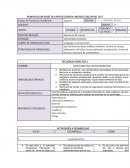 Planeacion telesecundaria 2o sec. 1